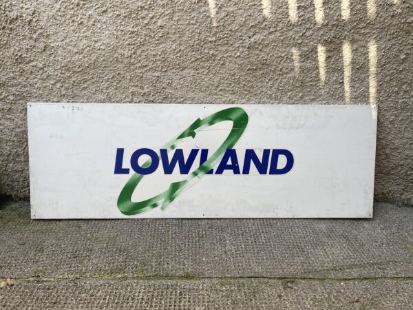 Lowland Omnibuses Coach Sign (circa 1996)