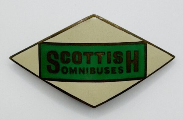 Scottish Omnibuses enamel Cap Badge (circa 1970’s)