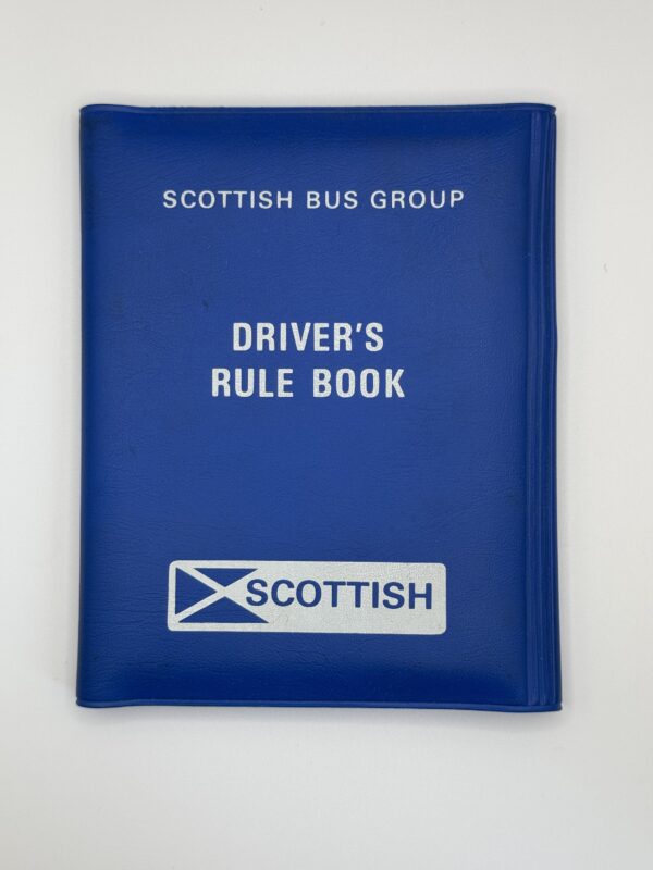 Scottish Bus Group Employee Rule Book
 (1984 issue)