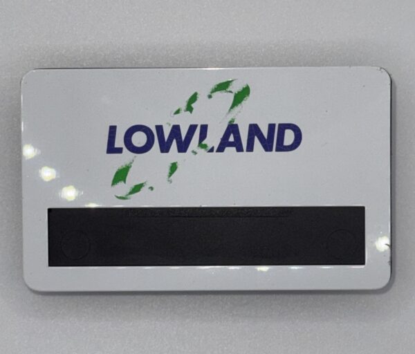 Lowland Omnibuses Name Badge (Circa 1990’s) Rare