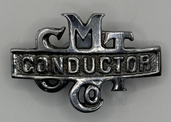 SMT Chrome Conductor Cap Badge (Circa 1950’s)