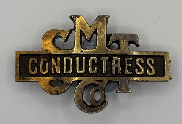 SMT Brass Conductress Cap Badge (Circa 1950’s)