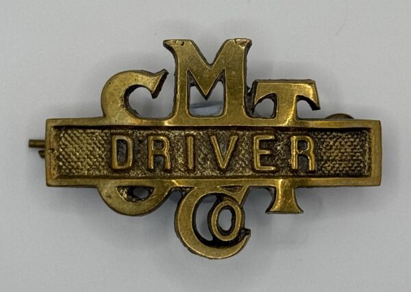 SMT Brass Drivers Cap Badge (Circa 1950’s)