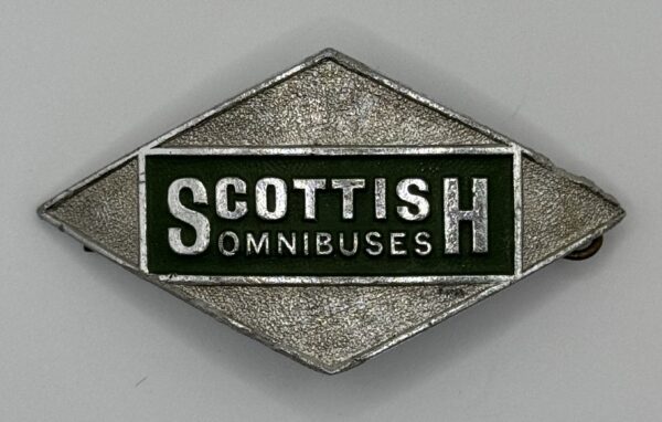 Scottish Omnibuses Alloy Cap Badge (circa 1970’s) RARE