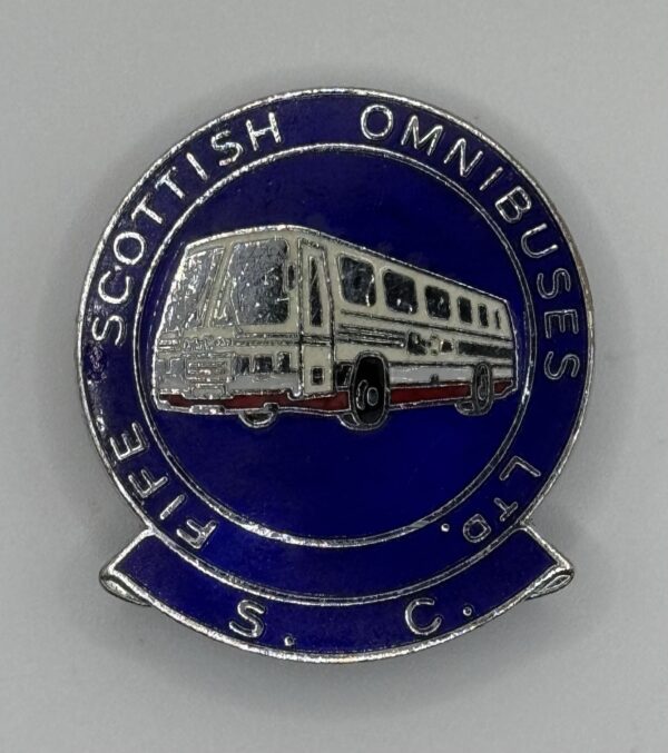 Fife Scottish Omnibuses Social Club enamel Lapel Badge