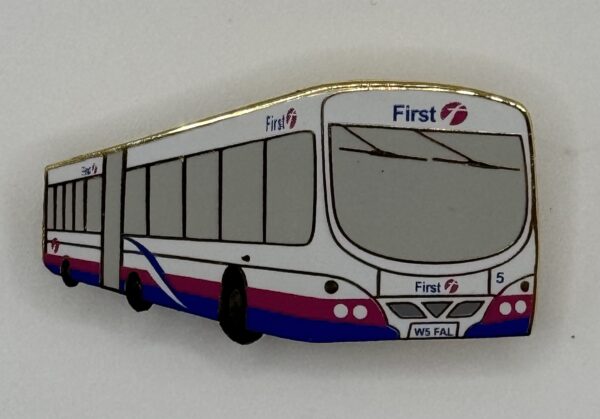 Firstbus Scania Bus lapel badge