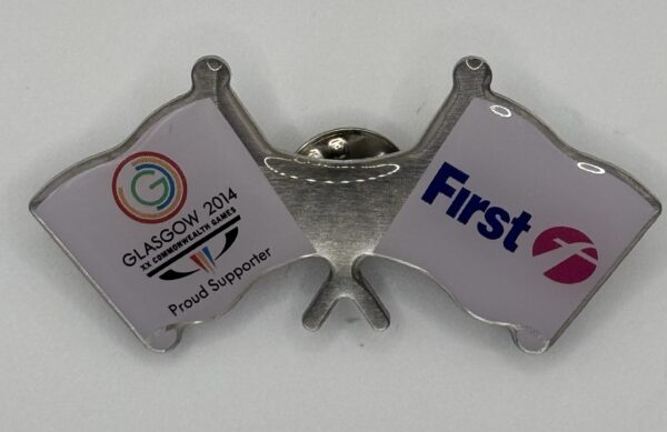 Firstbus Glasgow Commonwealth Games 2014 lapel badge.