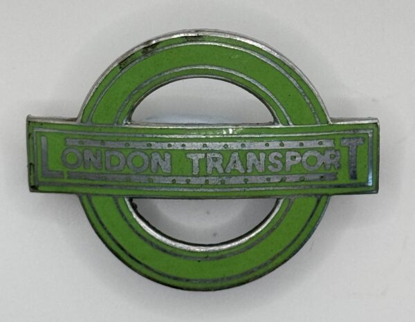 London Transport Smaller Style Enamel Cap Badge.