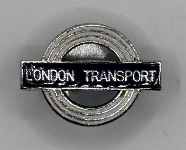 London Transport enamel lapel badge