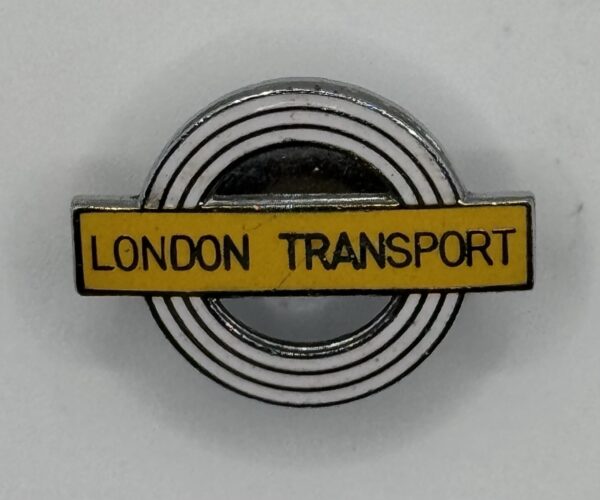 London Transport enamel lapel badge