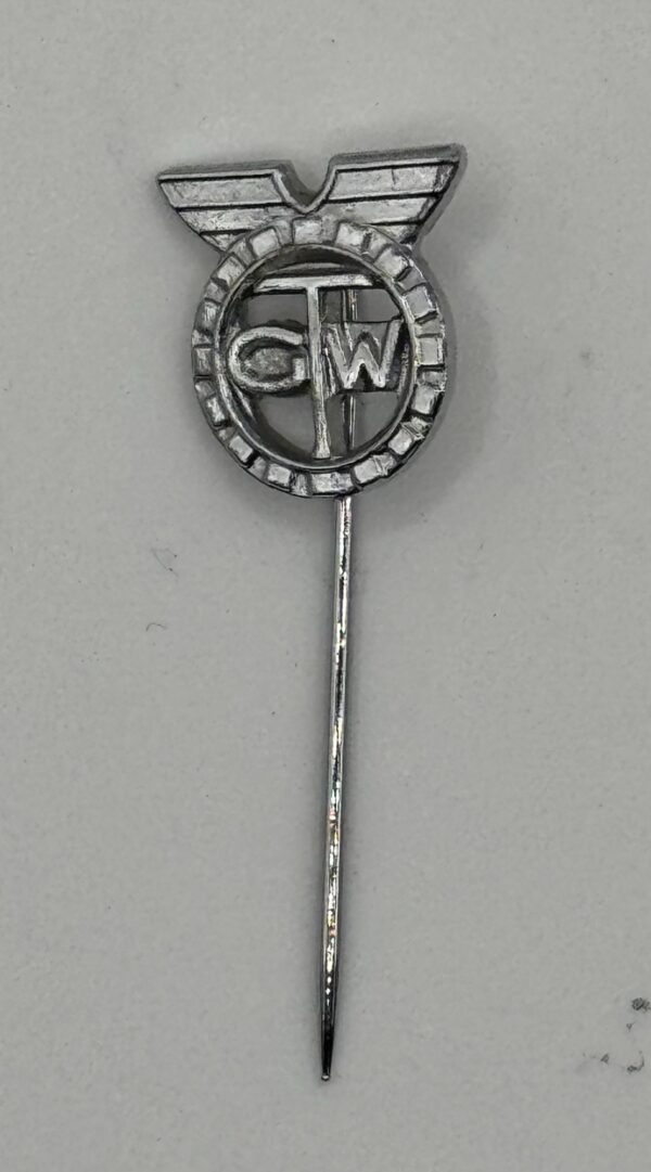 GTW General Transport Workers Union Vintage lapel badge