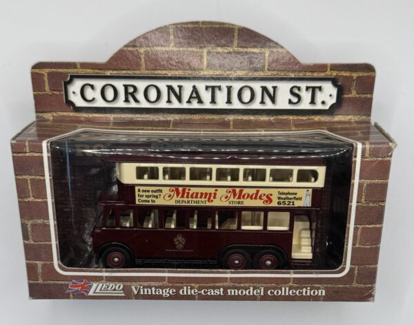 Coronation Street Trolley Bus Lledo