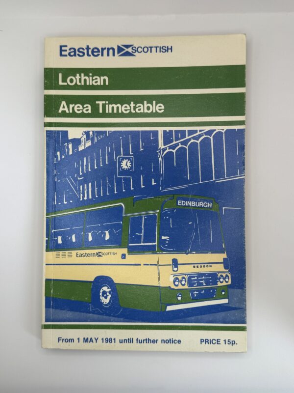 Eastern Scottish Lothian Timetable 1981