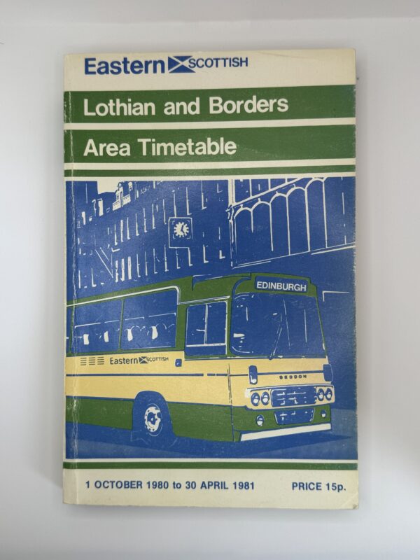 Eastern Scottish Lothian and Borders 1980/1981 issue