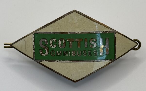 Scottish Omnibuses enamel Cap Badge (circa 1970’s)