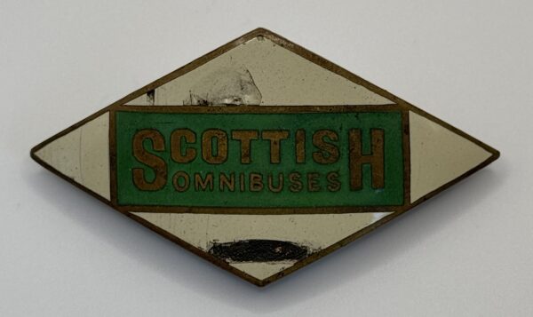 Scottish Omnibuses enamel Cap Badge (circa 1970’s)