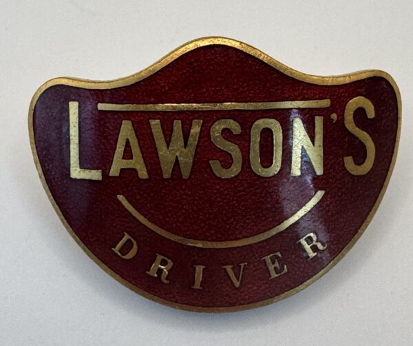 Lawson’s Driver enamel Cap Badge