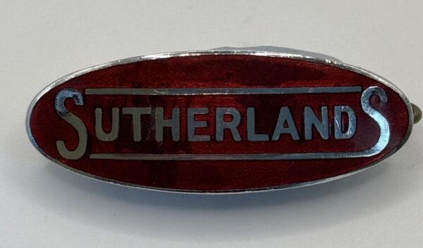 Sutherland Transport and Trading Co. Ltd  enamel Cap Badge - Image 2