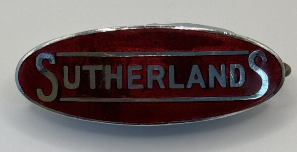 Sutherland Transport and Trading Co. Ltd  enamel Cap Badge