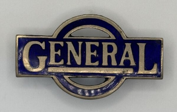 London General LGOC LTPB Motor Bus enamel Cap Badge