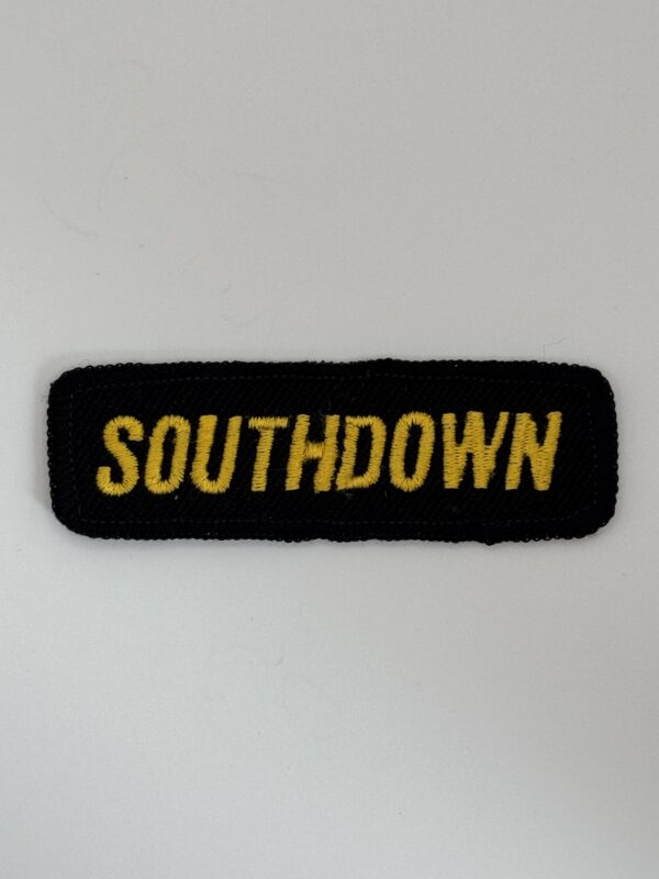 SOUTHDOWN Cloth Uniform/Cap Badge